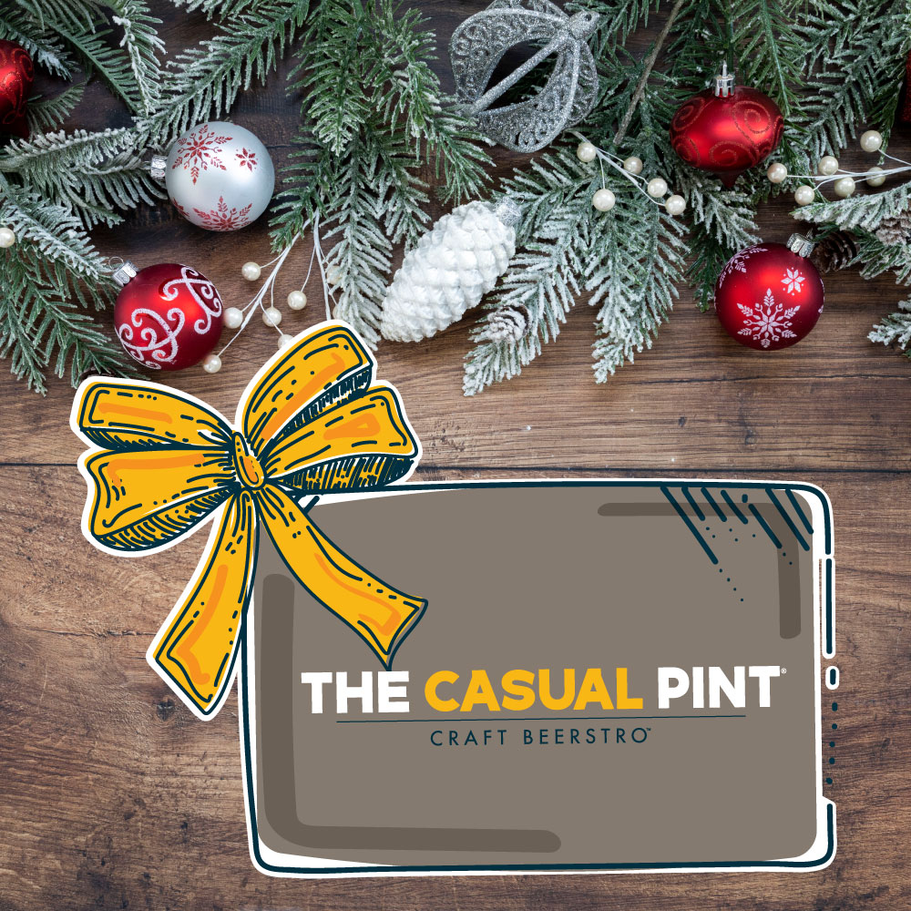 The Casual Pint of Smyrna - Gift Cards for the Holidays