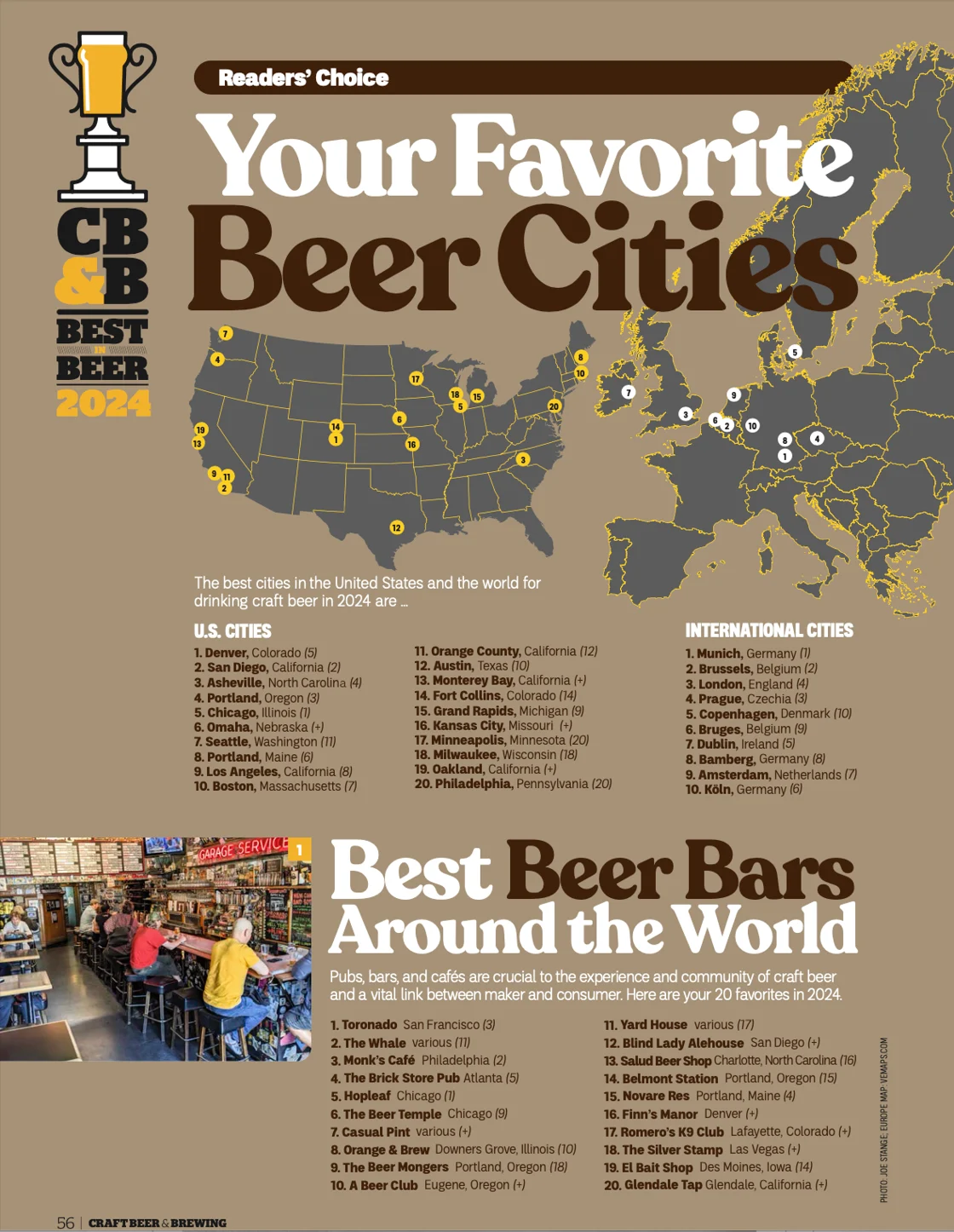 Best Beer Bars 2024 - The Casual Pint